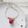 Shangjie Oem Joyas Fashion Vintage Girls Bracelet Freshwater Pearl Bracelet Jewelry Jewelry CeservedFresh Flowerm